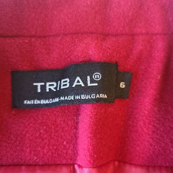 Cashmere & Wool Blend Jacket Coat Blazer by Tribal - Picture 9 of 11